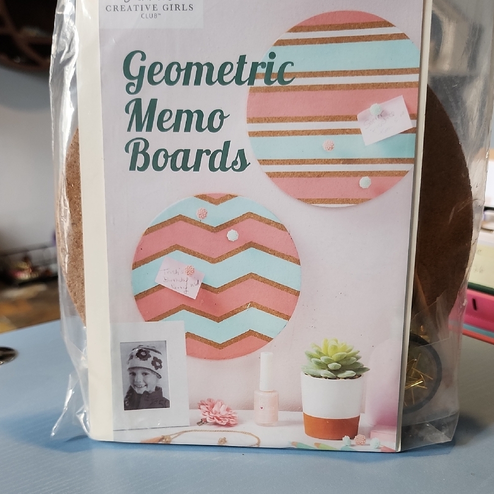 DIY Geometric Memo Boards Set